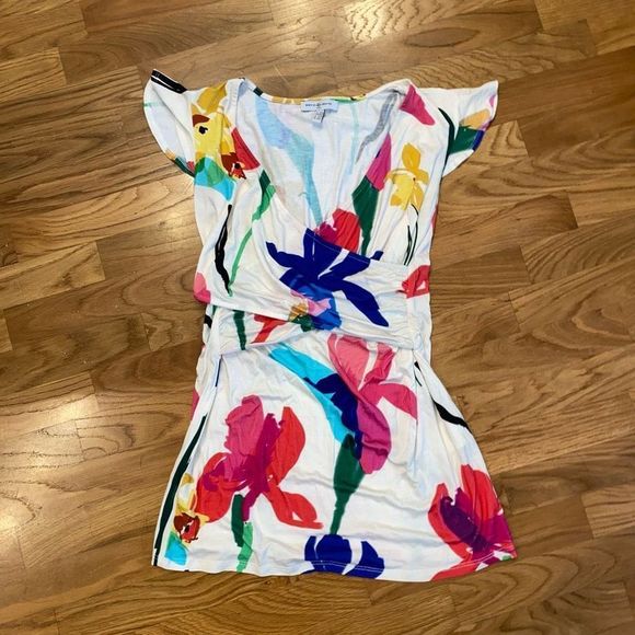 Envie De France Maternity Top FRANCINE in Rainbow Size US 8/10 Medium, MSRP $191 - Picture 11 of 16